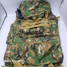 Digital Woodland 90L XLarge Backpack Tactical Military Hiking Bag - $59.39