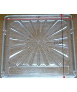 15 1/8&quot; X 13 5/8&quot; Amana Microwave Square Glass Tray 736T005P01 Reconditi... - $1,110.90 MXN