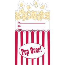 Hollywood POPCORN Party Invitations - Birthday/Movie Award Night Party S... - $2.44