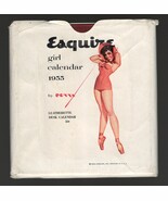 1955  Esquire Girl by Petti    6&quot;x6&quot; Leatherette Desk Calendar   - $924.40 MXN