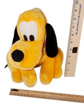 Vintage Disney Parks Pluto Plush Toy 9"-10" - Stuffed Animal Dog Figure 1970/80s - £11.79 GBP
