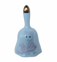 Otagiri Cat Kitten Bell figurine Bob Harrison Japan white signed shoe de... - £18.95 GBP