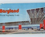 1974 Maryland Official Highway Map Marvin Mandel Governor - £9.46 GBP