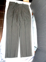 Usaf Vietnam War Era Air Force Black Mess Dress Pants W/ Black Stripe 35X29 35R - $98.99