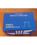 Josef Kihlberg Staples Jk590-25 Coppered Box Of 2800 New made in sweden - $475.91 MXN