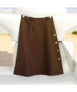 Vintage Made In France For Alan Austin Co. Skirt Lined Wool Aline Women’... - $724.07 MXN