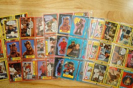 1987-88 Topps ALF TV Show Series 1 &amp; 2 Trading Cards Stickers Set Break 162PC - £33.26 GBP