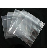 160 2&quot; x 2&quot; inch 2 mil thick Clear Zipper Poly BAGS reclosable PLASTIC Z... - $15.11