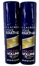 2 Clairol Root Touch Up Color Volume Spray Temporary 1.8oz Dark To Medium Blonde - £23.52 GBP