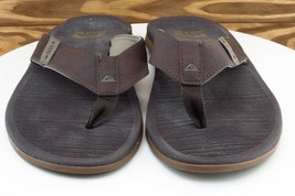 DOCKERS Size 12-13 M Brown Flip Flop Synthetic Men Shoes 810375649 - $19.75