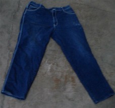 Nice Gently Used Ladies Action Blue Polyester/Cotton Blend Jeans, Size 40 VGC - £9.45 GBP