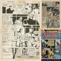 1973 Action Comics #422 Original Art Human Target ORIGIN Dick Giordano Len Wein - £233.62 GBP