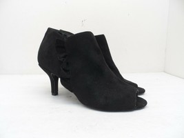 Easy Street Women&#39;s Side Zip Pump Booties Black Size 7M - $21.37