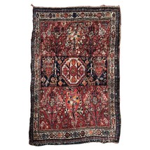 Handmade Antique Persian Gashkai Collectible Rug 1.2&#39; x 1.9&#39; (36cm x 54c... - $13,379.79 MXN