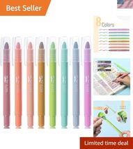 Gel Highlighter, 8 Pack, Assorted Colors, Bible Highlighters No Bleed, N... - $18.99
