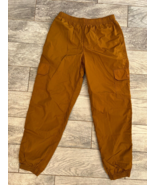 Good American Essential Cargo Pants Jogger size 1 Small Nylon Brown Shine - $741.67 MXN