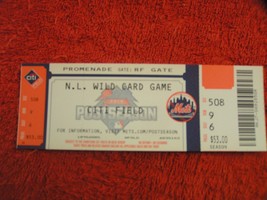 2015 NL Wild Card Game KC Royals @ New York Mets Unused Citi Field Ticket Stub - £5.43 GBP