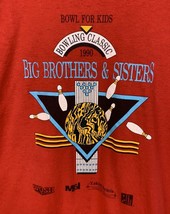 Vintage Screen Stars T Shirt Single Stitch Bowling 1990 50/50 Large USA 90s - £19.65 GBP
