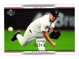 2007 Upper Deck #807 Carlos Silva Minnesota Twins - $2.00