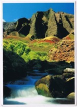 Hawaii Postcard Kauai Beautiful Stream Early Morning Sun - £1.74 GBP