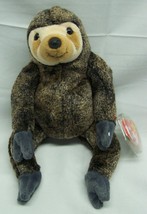 Ty Beanie Baby Slowpoke The Sloth 7&quot; Bean Bag Stuffed Animal Toy 1999 New - £11.87 GBP