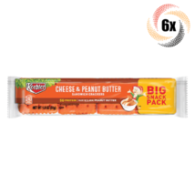 6x Packs Keebler Cheese &amp; Peanut Butter Sandwich Crackers 1.8oz Fast Shi... - £11.39 GBP