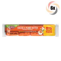 6x Packs Keebler Cheese &amp; Peanut Butter Sandwich Crackers 1.8oz Fast Shi... - £11.54 GBP