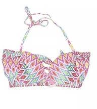 Victorias Secret Swim Bikini Top 36B Underwire Multi-colorful Aztec Print NWOT - £19.11 GBP