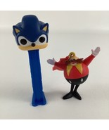 Sonic The Hedgehog Pez Candy Dispenser Doctor Eggman Figure Backpack Han... - $40.63 CAD