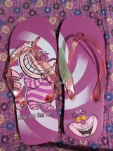 Disney Store Cheshire Cat Flip Flops Sandals Sz 9 New - £15.48 GBP