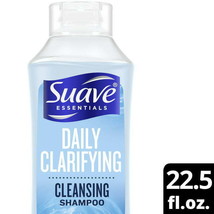 New Suave Essentials Daily Clarifying &amp; Cleansing Shampoo (22.5 fl oz) - £7.82 GBP
