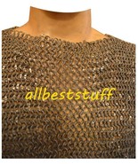 Aluminum Small Round Riveted Chainmail Shirt ABS get custom size high qu... - £117.03 GBP