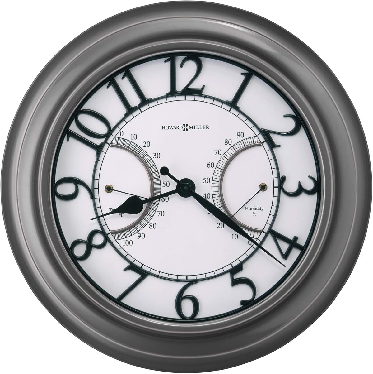 Howard Miller Tawney Indoor/ Outdoor Wall Clock – Dual Purpose Analog Ti... - $164.90