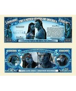 Avatar Pandora Collectible Pack of 5 Novelty Funny Money 1 Million Dollar Bills - $6.58