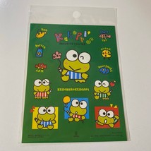 Vintage Sanrio 1994 Keroppi Sticker Sheet - £19.60 GBP