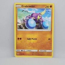 Pokemon Crabrawler Burning Shadows 73/147 Common Basic Fighting TCG Card - $0.99