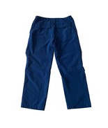 FINTECH Men&#39;s Navy Blue Dress Work Cargo Utility Pants Size Large - £18.26 GBP