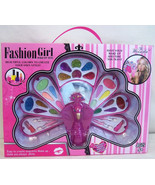 MAKE UP SET: HOT PINK PEACOCK BY WEISIDA WITH 7 LAYERS OF FANTASTIC MAKE... - $12.90