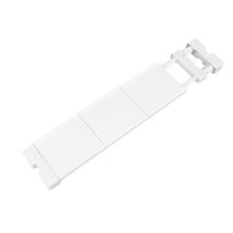 Expanding Narrow Closet Shelf Tension Rod Slim Cupboard Divider Hanger A... - $36.99