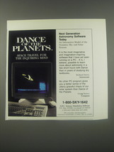 1991 A.R.C. Science Simulation Software Ad - Dance of the planets - £14.81 GBP