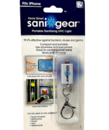Sani Gear Portable Sanitizing UVC Light Keychain For iPhones - Home Smart
