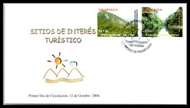 2004 Nicaragua Fdc Cover - Tourism C17 - £2.31 GBP