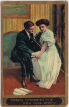 Postcard Deeply Interested In A New Love Story  - $2.96