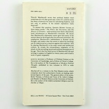 Machiavelli Quentin Skinner Vintage Paperback Book 1971 Printing image 2