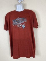 American Apparel Men Size L Red Hawaiian Islands T Shirt Short Sleeve - £5.96 GBP