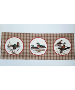 3 Wild Ducks Quilting Craft Sewing Pillow Panels Fabric 33.5&quot; x 12.5&quot; Vi... - £7.77 GBP