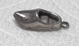 Vintage Sterling Silver Dutch Show Charm Great Details 3/4 x 1/4 inch - $26.99 CAD