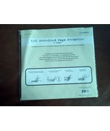 COLORBOK 12 X 12 POST- BOUND PAGE PROTECTORS 10 PAGES # 16664 - $28.81 CAD