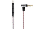 4.2ft 3.5mm 4-core OCC Audio Cable For audio technica ATH-M50x M40x M70x... - $20.99
