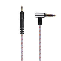 4.2ft 3.5mm 4-core OCC Audio Cable For audio technica ATH-M50x M40x M70x M60x - £16.41 GBP